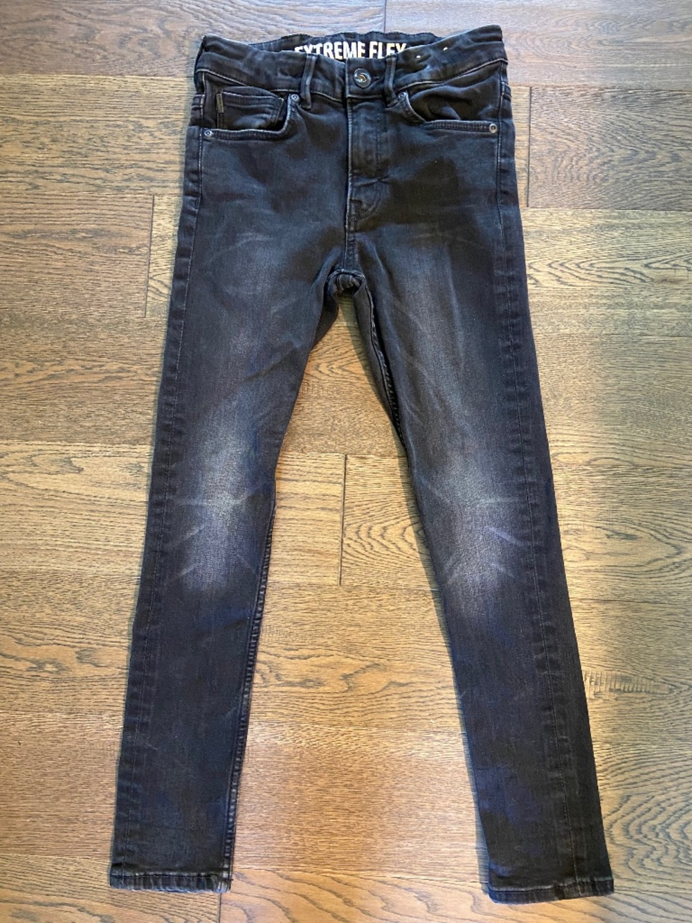 EUC: H&M & Denim Kids Extreme Flex Skinny Jeans - Black 9-10 yrs *BACK TO SCHOOL
